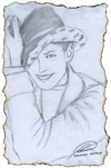 lady drawing